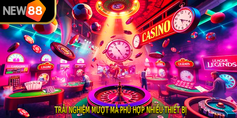 Trải nghiệm mượt mà phù hợp nhiều thiết bị