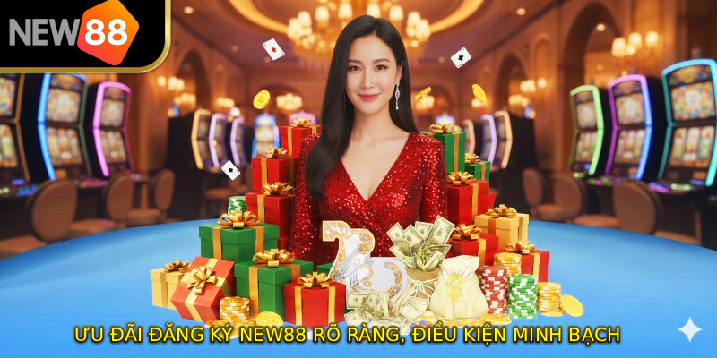 Ưu đãi đăng ký NEW88 rõ ràng, điều kiện minh bạch