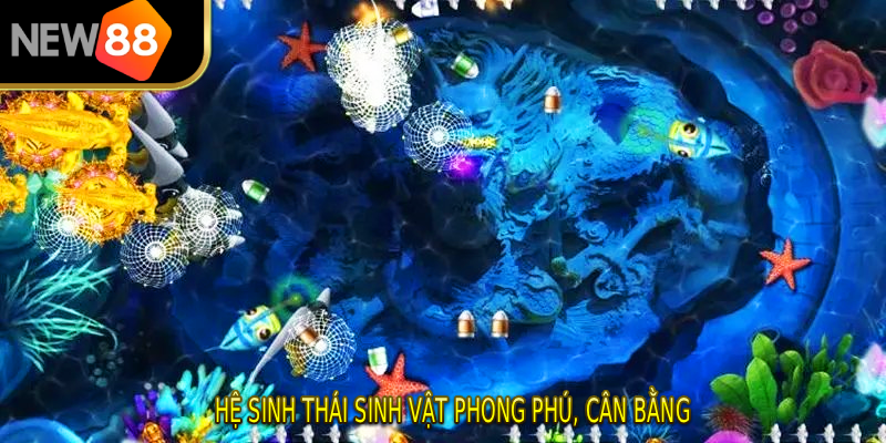 Hệ sinh thái sinh vật phong phú, cân bằng
